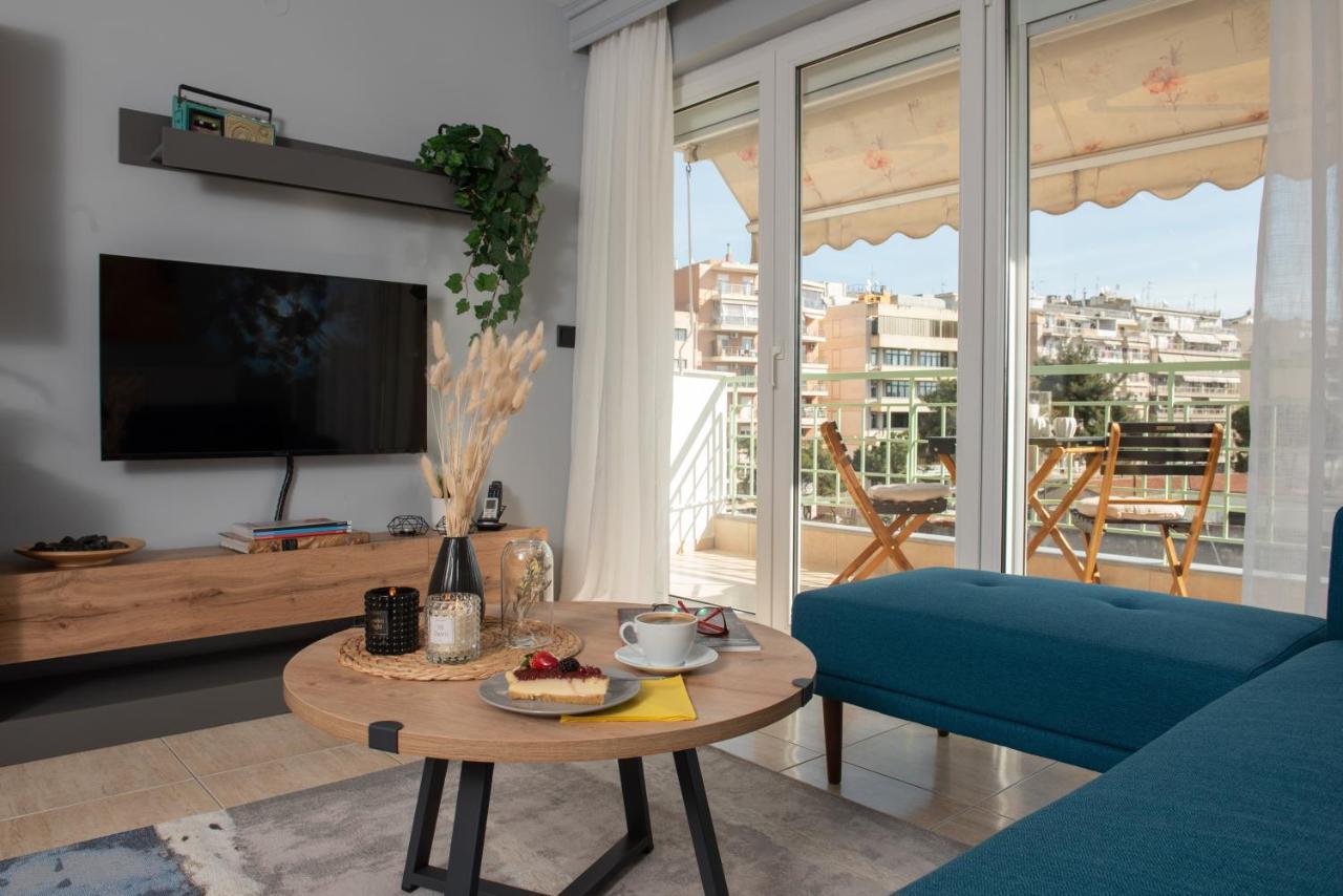 "Orpheus' Apartment" View And Parking Near The Center Thessaloníki Eksteriør billede